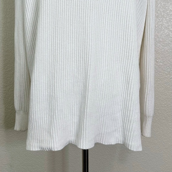 Madewell Nolan Open Front Ribbed Knit Women's Cardigan, Sz Large - Picture 10 of 13
